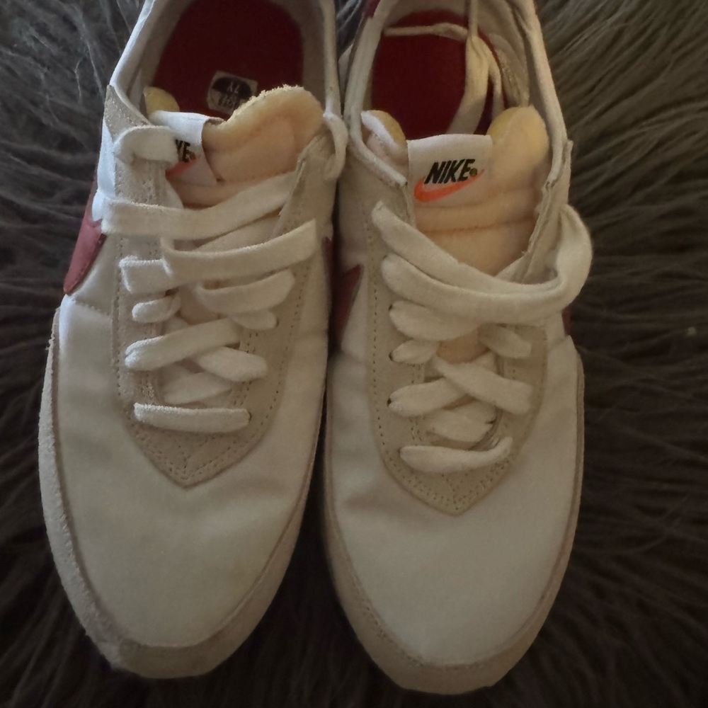 Nike Waffle Trainer 2 (GS) Red Sneakers